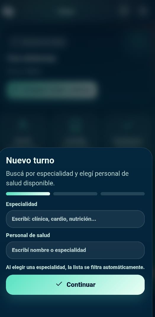 Nuevo turno en AtrioMed